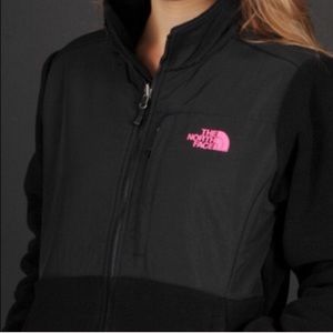 North Face black Denali jacket size L